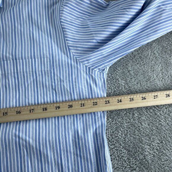 Brooks Brothers Striped Button-Down Shirt 16-35 100% Supima Cotton 4739 - Picture 5 of 7